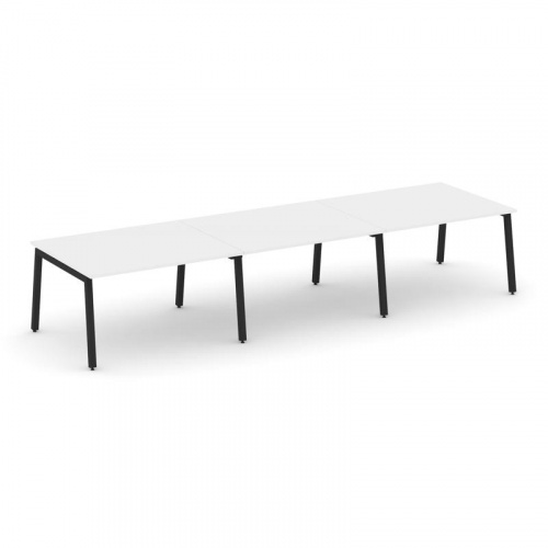 Style Project Стол переговорный SN-5A.SPRG-053.3 Тиквуд Светлый/Металл Антрацит 4410*1180*750 фото 6