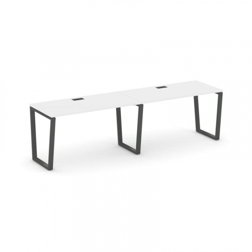 Style Project Рабочая станция 1 сторон. SN-6T2.ORS-011 Акация Лорка/Металл Антрацит/Заглушка Пластик фото 26