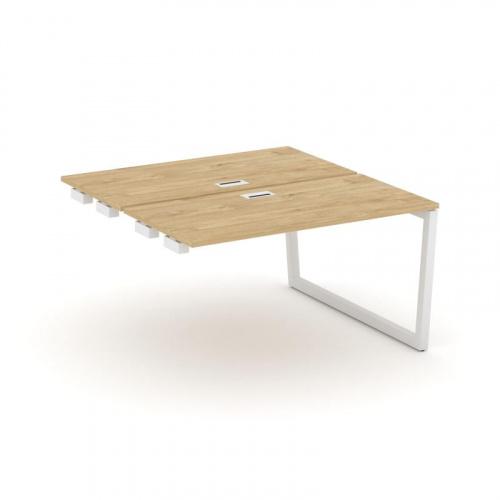 Style Project Стол-приставка к опор. элем. SN-5T2.DPRS-021 Акация Лорка/Металл Антрацит/Заглушка Пла фото 3