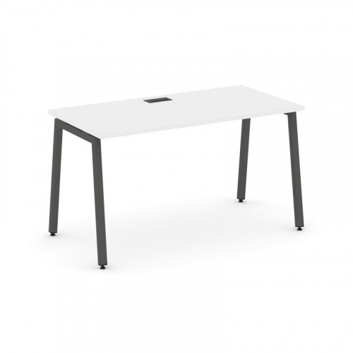 Style Project Стол письменный SN-4A.SP-011 Тиквуд Светлый/Металл Антрацит 980*700*750 фото 23