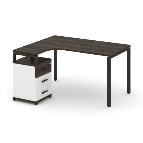 Стол эргономичный с опорной тумбой Concept CN.SA-305(L)