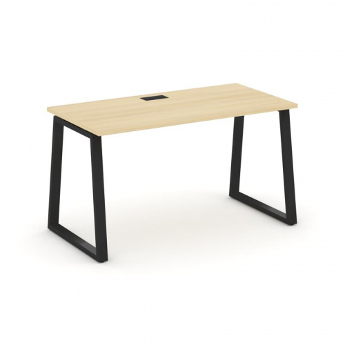 Style Project Стол письменный SN-6T1.SP-015 Акация Лорка/Металл Антрацит/Заглушка Пластик Черный 178 фото 5