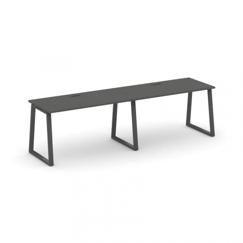 Style Project Рабочая станция 1 сторон. SN-6T1.ORS-002 Акация Лорка/Металл Антрацит/Заглушка Пластик фото 27