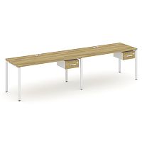 Бенч-система на 2 места с подвесными тумбами Concept CN.ORS-112