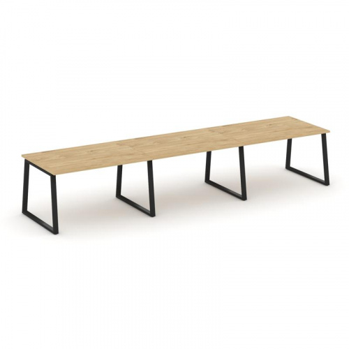 Style Project Стол переговорный SN-6T1.SPRG-021.3 Акация Лорка/Металл Антрацит 2940*980*750 Style Project Стол переговорный SN-6T1.SPRG-021.3 Акация Лорка/Металл Антрацит 2940*980*750