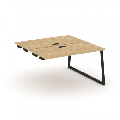 Style Project Стол-приставка к опор. элем. SN-4T1.DPRS-023 Акация Лорка/Металл Антрацит/Заглушка Пла