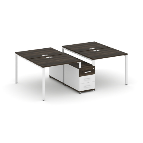 Бенч-система на 4 места с опорной тумбой Concept CN.DRS-309 фото 10