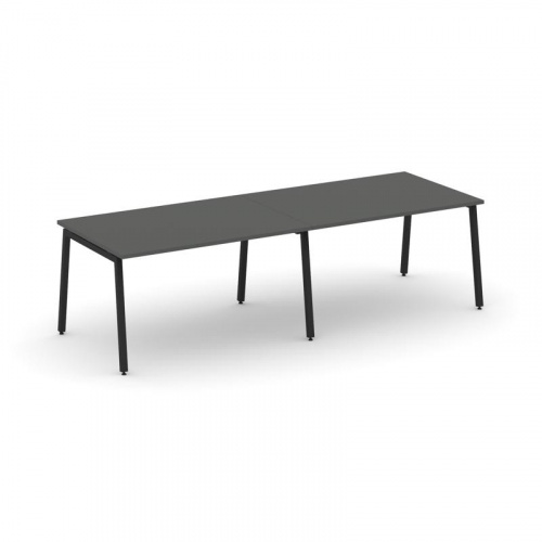 Style Project Стол переговорный SN-4A.SPRG-013.3 Тиквуд Светлый/Металл Белый 2760*980*750 фото 2