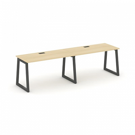 Style Project Рабочая станция 1 сторон. SN-5T1.ORS-011 Акация Лорка/Металл Антрацит/Заглушка Пластик