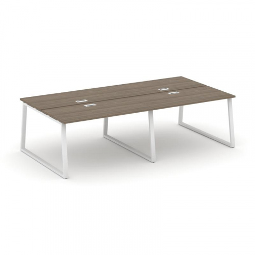 Style Project Рабочая станция 2-х сторон. SN-6T1.DRS-031 Акация Лорка/Металл Антрацит/Заглушка Пласт фото 15