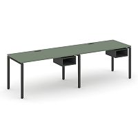 Бенч-система на 2 места с подвесными тумбами Concept CN.ORS-103