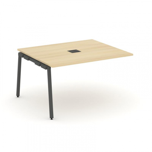 Style Project Проходной наб. элем. перег. стола SN-4A.NSPRG-034 Антрацит/Металл Антрацит 1580*1180*7 фото 20