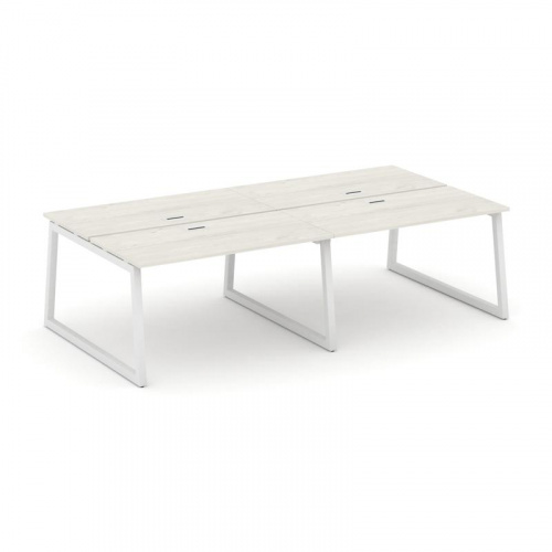 Style Project Рабочая станция 2-х сторон. SN-5T1.DRS-051 Акация Лорка/Металл Антрацит/Заглушка Пласт фото 12