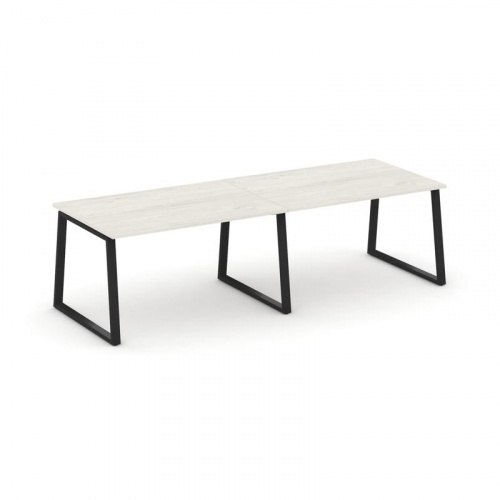 Style Project Стол переговорный SN-6T1.SPRG-012.3 Акация Лорка/Металл Антрацит 2360*980*750 фото 10