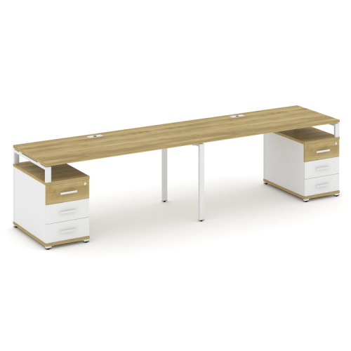 Бенч-система на 2 места с 2 опорными тумбами Concept CN.ORS-320 фото 11