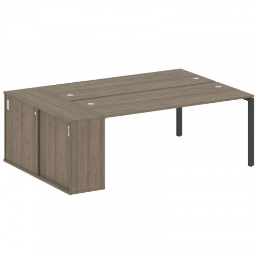 Бенч-система с шкафом-купе на П-обр. м/к Metal System БП.РС-СШК-1.5 фото 3