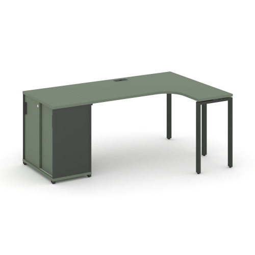 Стол эргономичный с опорным шкафом-купе Concept CN.SA-218(R)