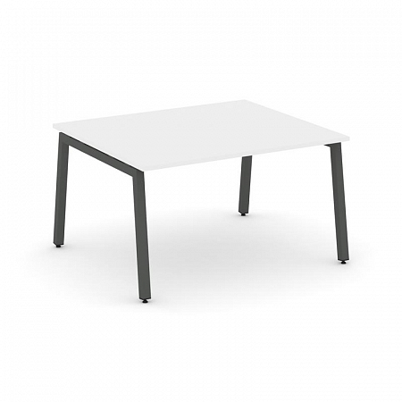Style Project Стол переговорный SN-5A.SPRG-034.3 Белый/Металл Антрацит 1580*1180*750