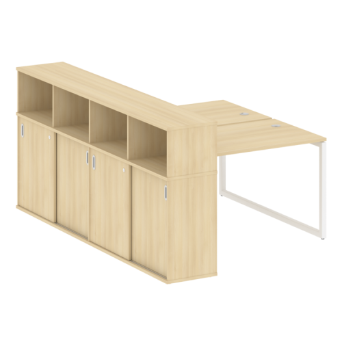 Бенч-система с шкафом-купе на О-обр. м/к Metal System Quattro 40БО.РС-СШК-4.2 фото 15 Бенч-система с шкафом-купе на О-обр. м/к Metal System Quattro 40БО.РС-СШК-4.2 фото 15