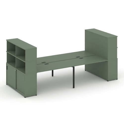 Бенч-система с опорными шкафами-купе Concept CN.DRS-285