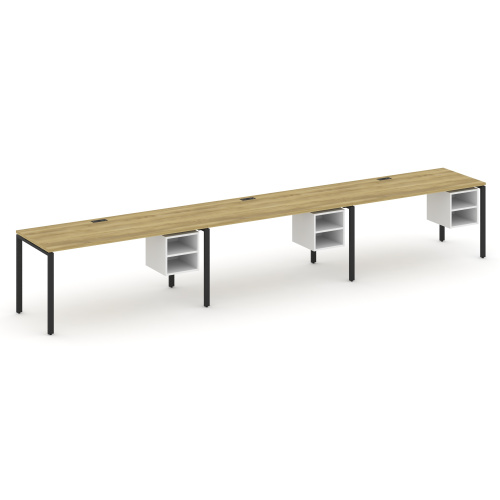 Бенч-система на 3 места с подвесными тумбами Concept CN.ORS-128 фото 6